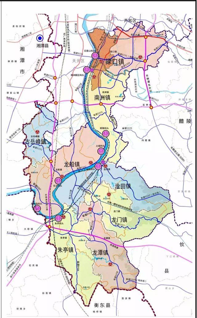 2019渌口区来了!"全面融城"株洲主城区