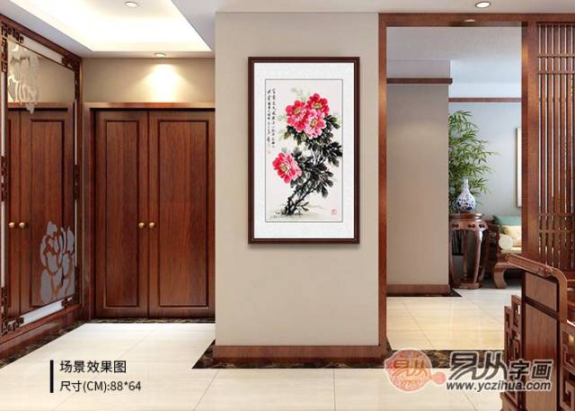 家里挂什么字画好多场所挂画推荐给您