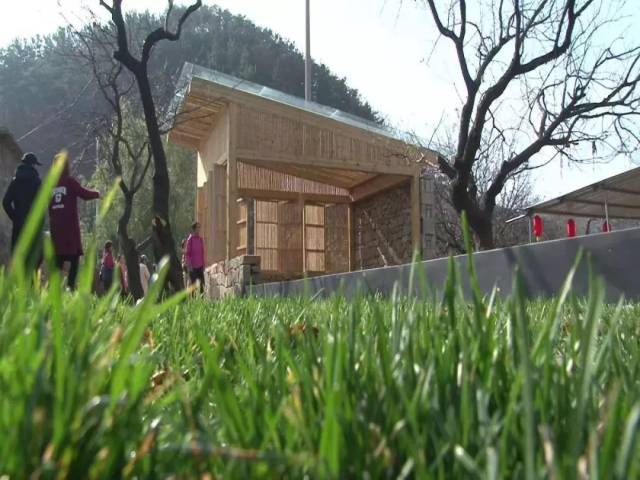 6平米 民宿以柿园为主题,整体风格简洁复古 颇有胶东传统民居神韵