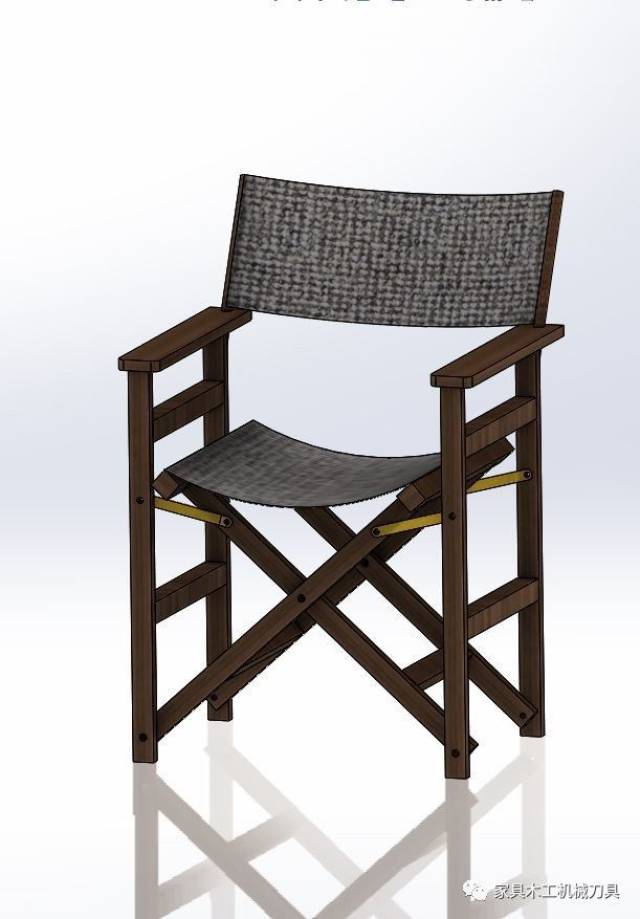 巧妙的家具设计 折叠椅子三维图纸