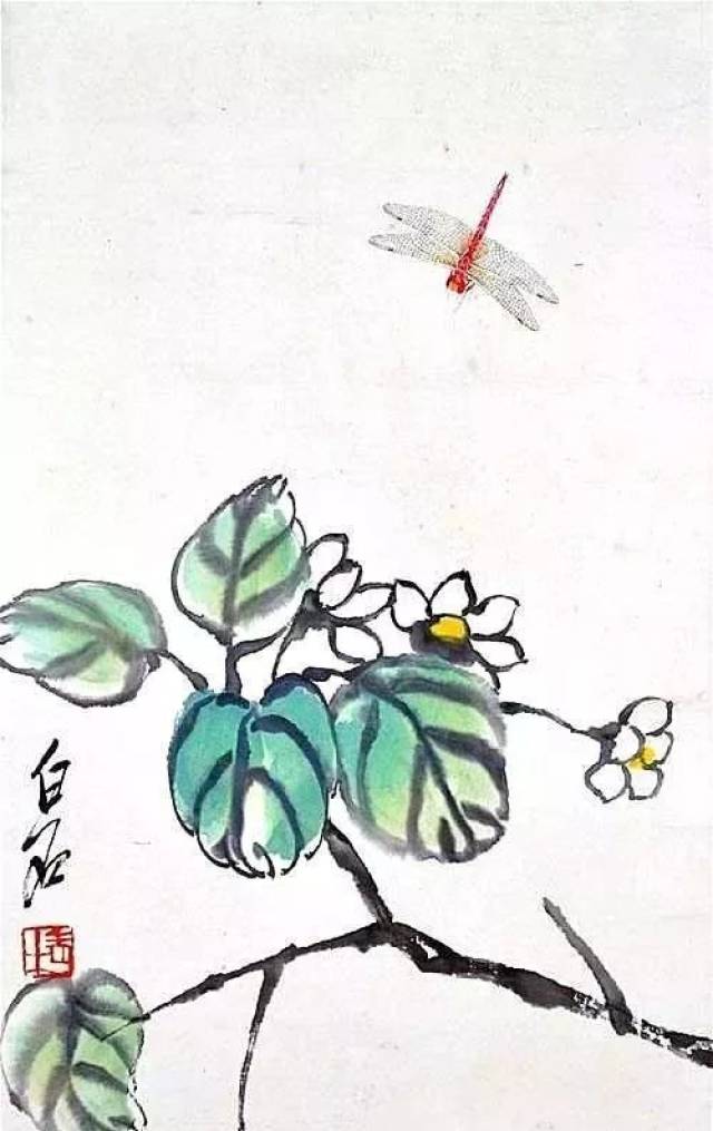 在国画领域,齐白石能把蜻蜓的翅膀画透明,就是500年出一个的奇迹了.