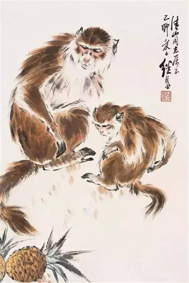 古往今来,中国画名家笔下的猴子们