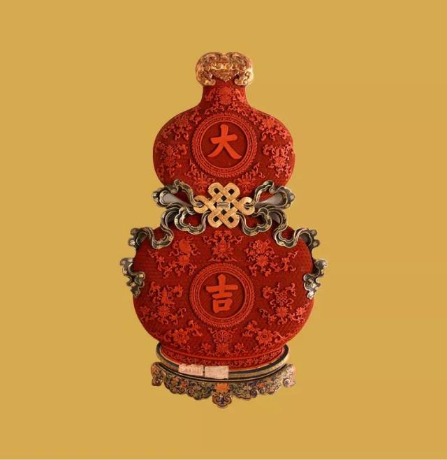 葫芦谐音"福禄",自古是中国传统文化中的一个经典的吉祥符号,它藤蔓