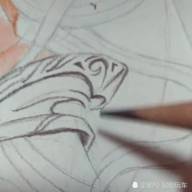 美术大佬简笔彩绘嫦娥仙子,看到成品,网友:按照贾玲本人画的?