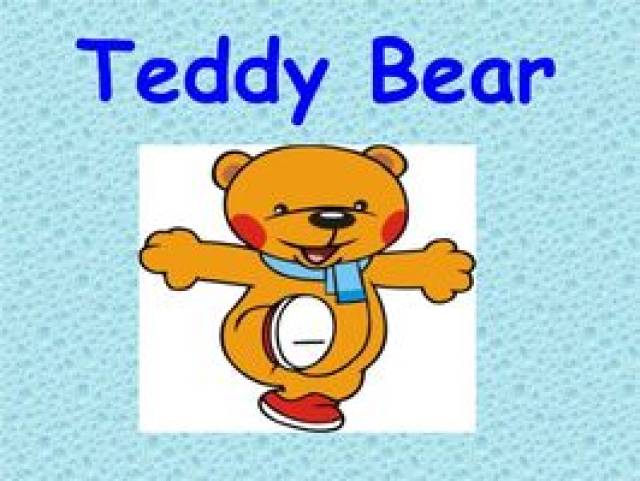 英文启蒙儿歌 | teddy bear