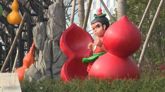 不锈钢葫芦娃雕塑 搜狐网