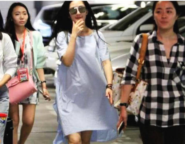 赵丽颖孕照,杨幂孕照,baby孕照,网友:最后一个什么鬼!