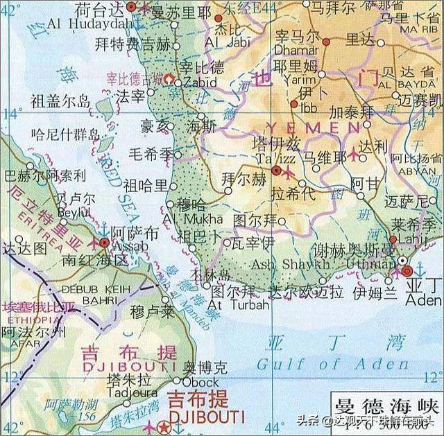 世界著名海峡地图图片