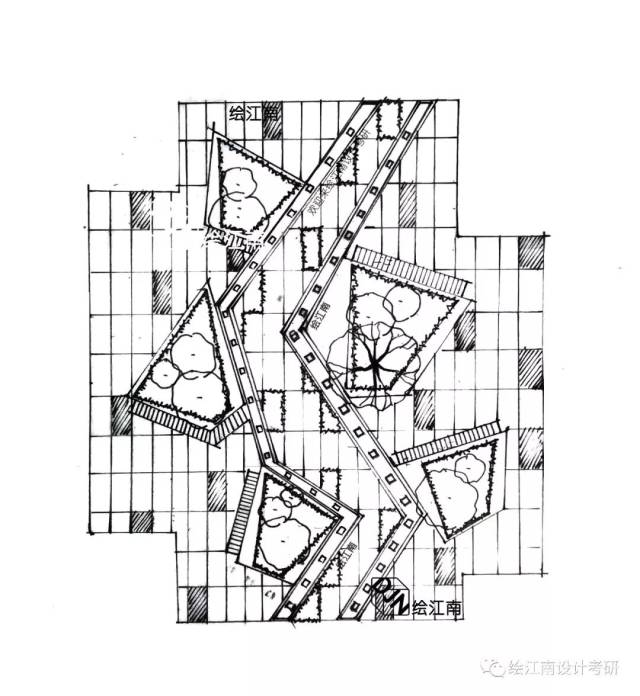 绘江南平面练习作业赏析系列 - 景观设计篇