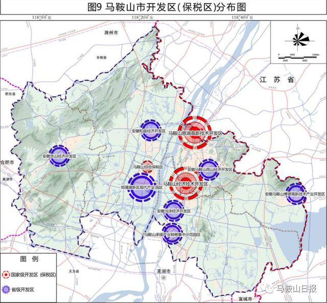 安徽马鞍山雨山经济开发区,安徽马鞍山博望高新技术产业开发区,郑蒲港