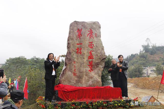 1月20日,笔者走进平南县大鹏镇高坪村,看见房前屋后,田间地头,处处摆