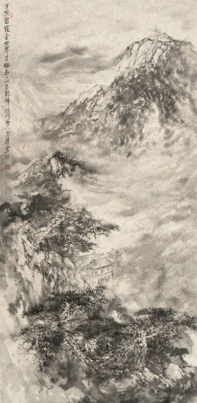 吴疆山水画创作一直在不断的推进与演变,呈现出多种面貌.
