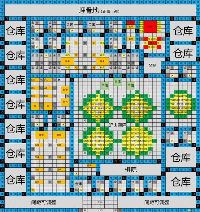 《了不起的修仙模拟器》门派驻地布局一览