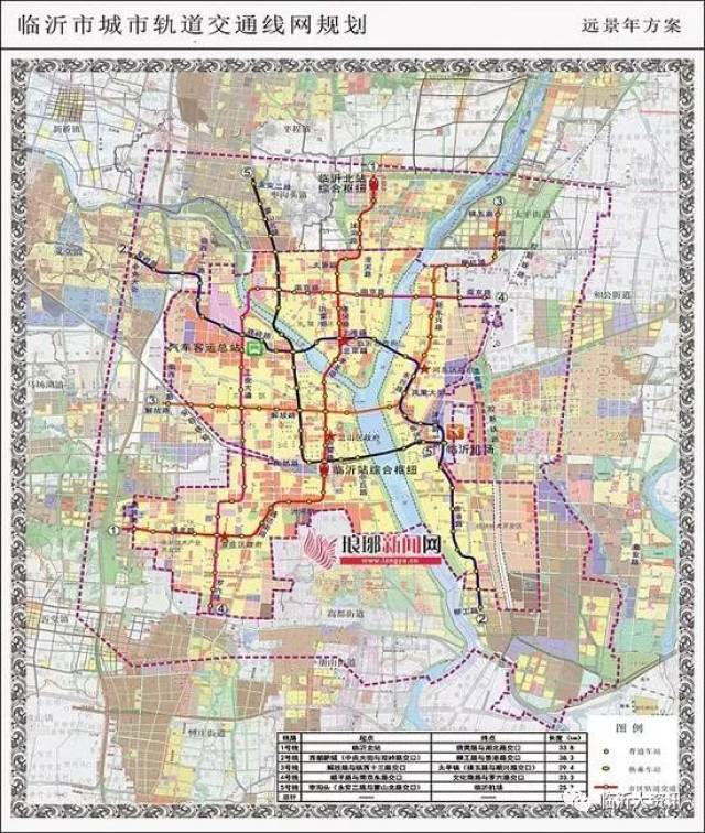 临沂中心城区到2020年的规划