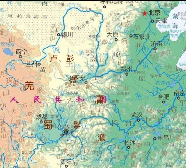 华山可能是秦岭,或是秦岭中的某座山峰在冠以秦名之前的古称.