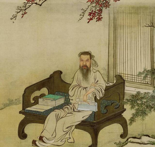 清 禹之鼎《王士祯放鹇图卷》