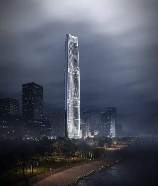 视频| 刚刚,武汉绿地中心主塔楼封顶!最新效果图曝光