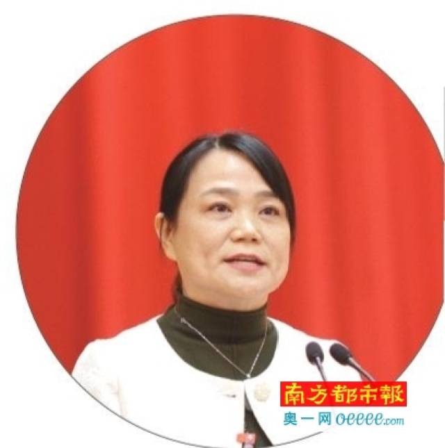 省政协委员,民革广东省委会秘书长董桂英 南都记者 钟锐钧 摄