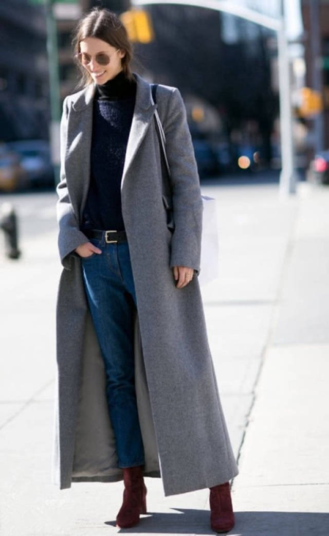 原创冬季如何穿才高级?这6款灰色大衣搭配,尽显简约大气美