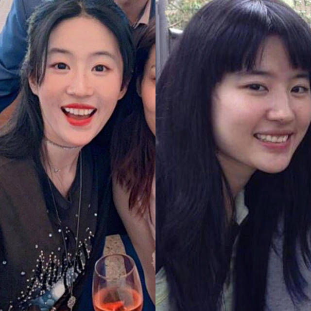 前后6年对比,不得不说刘亦菲除了换了发型,婴儿肥没有了,其他几乎无