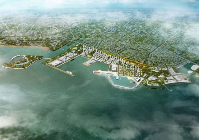 包赞巴克事务所|为百年老港定制"开放街区",秦皇岛西港片区 / 港城