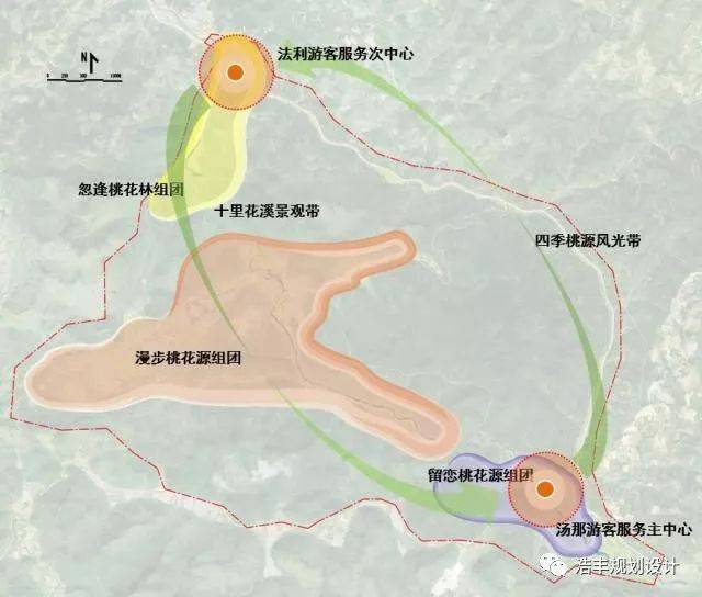 桃源县2020规划图,桃源县城最新规划图 神还原,坝美世外桃源人文体验型景区规划设计图与陶渊明笔下的世界