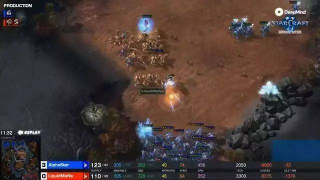 星际争霸2人类1:10输给AI!DeepMind “AlphaStar”进化神速