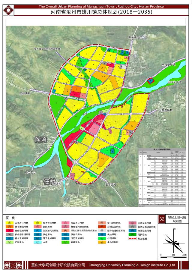 汝州市蟒川镇总体规划(2018-2035)