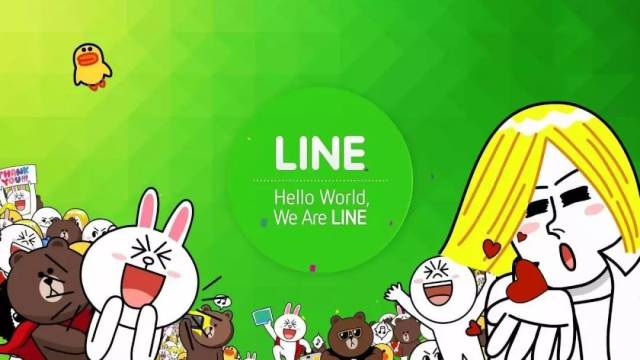 就如同我们的微信一样,是日本app使用率第一高的,尤其是line表情包更