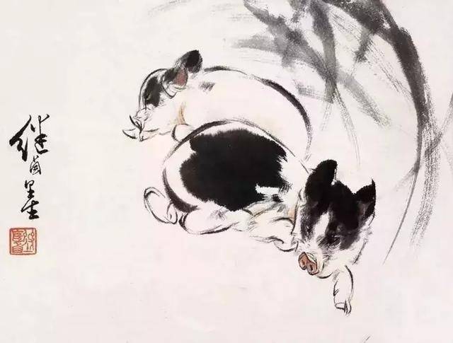 猪年谈谈古人画猪历史