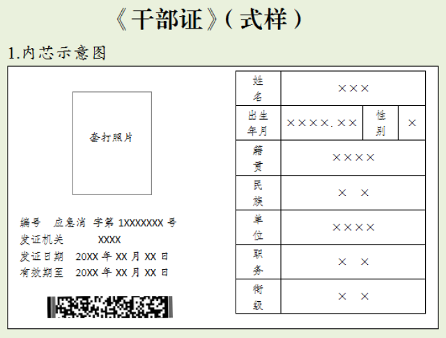 今天,消防救援队伍人员证件启用新样式!