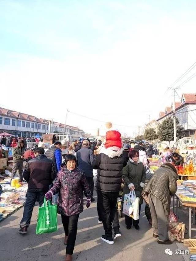 现场‖龙口最热闹的腊月大集,要数这里……还有集市这