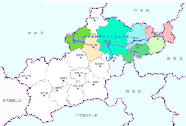 麻阳锦江湿地公园 湖南麻阳锦江国家湿地公园,范围共涉及我县的 石羊