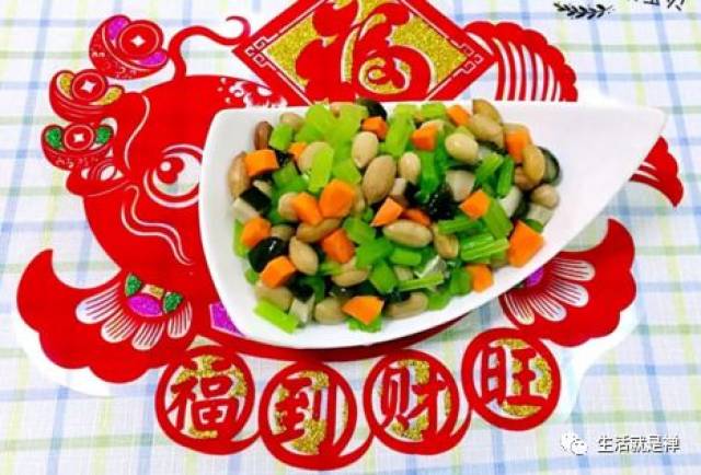 日子年夜饭吉祥来也!让春节操作真正素食的方法,红红火火v日子年!旺铺装修成为菜单图片