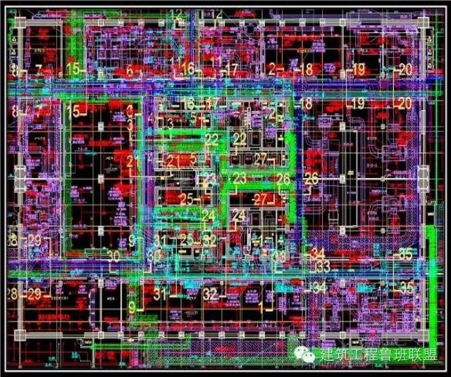 看鲁班奖工程是如何利用bim进行机电综合管线排布