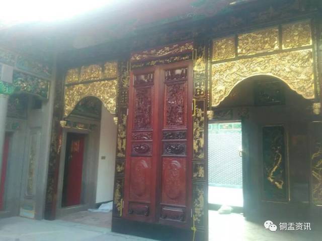 潮阳铜盂叶宅驷马拖车,气派导导666!