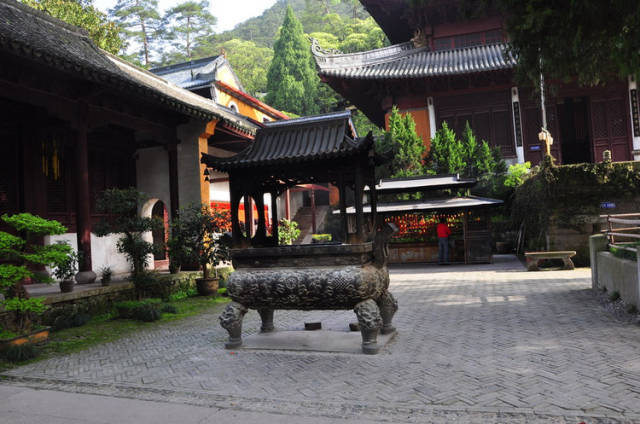 浙江天台山千年古刹-中日韩天台宗祖庭-国清寺