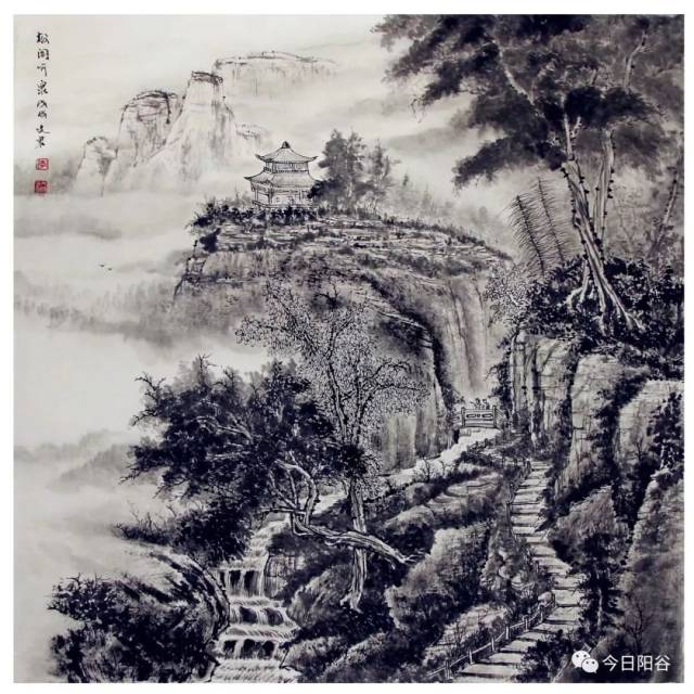 阳谷名人画家李文君