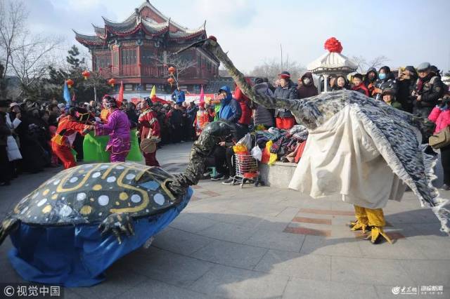 实拍:今天的烟台毓璜顶庙会,太精彩!还有300张门票免费送!