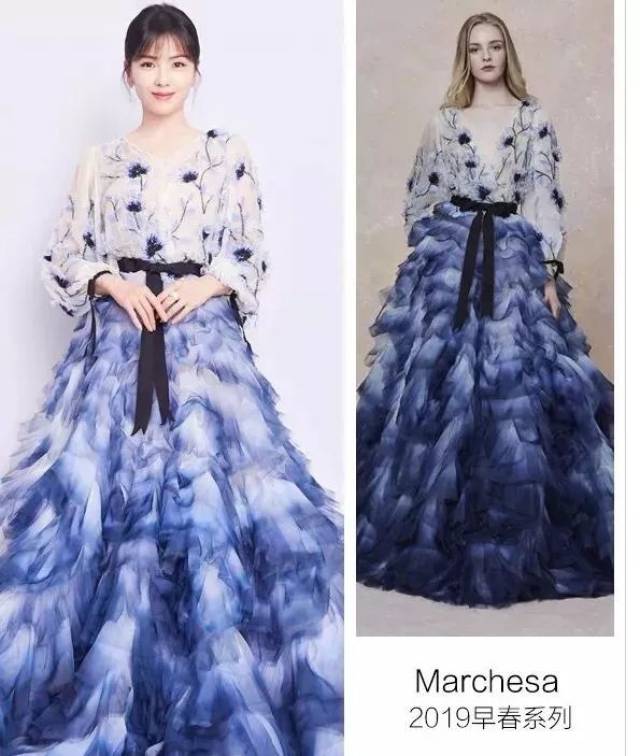 春晚爆款:细数2019春晚明星同款!印花大衣解锁