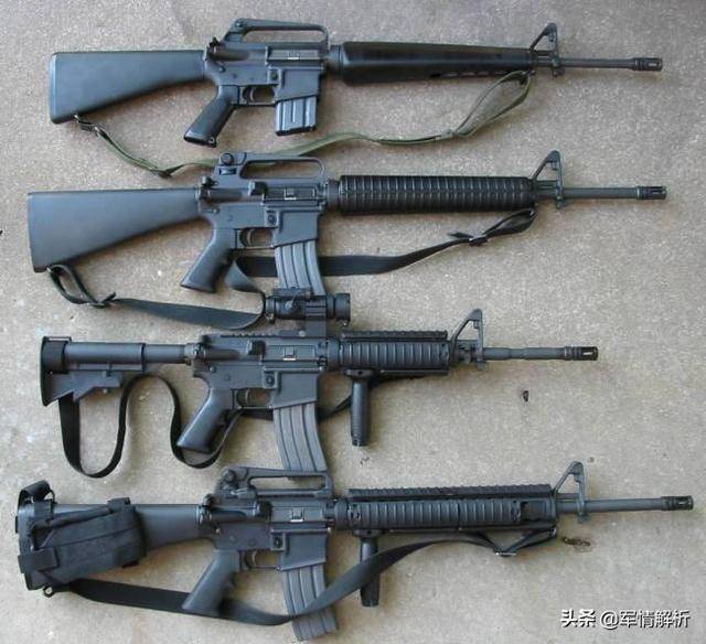 m16a1,三连发m16a1,m4a1,m16a4 二战前后,世界各国都在发展自动步枪这