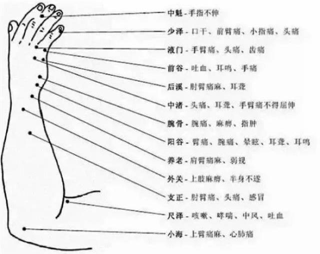 史上最全人体穴位与功效图谱,建议收藏!