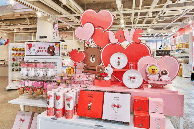line friends脑残粉的情人节全攻略