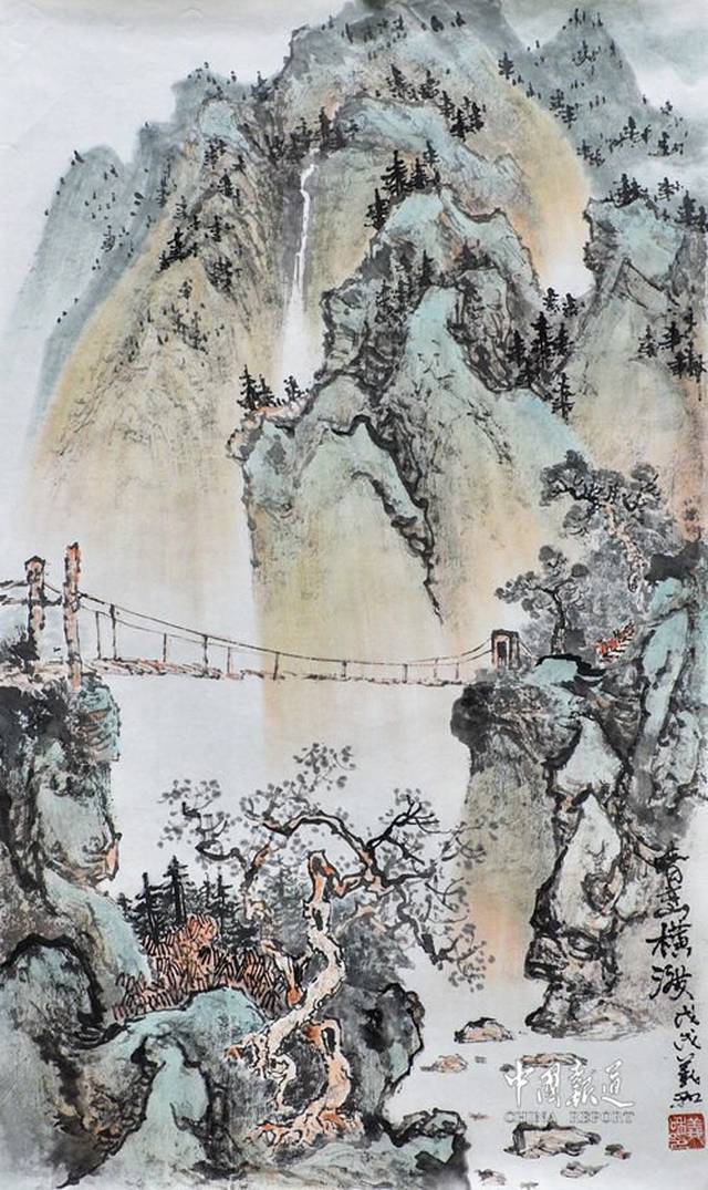 深圳山水画家殷义和先生作品欣赏(二)