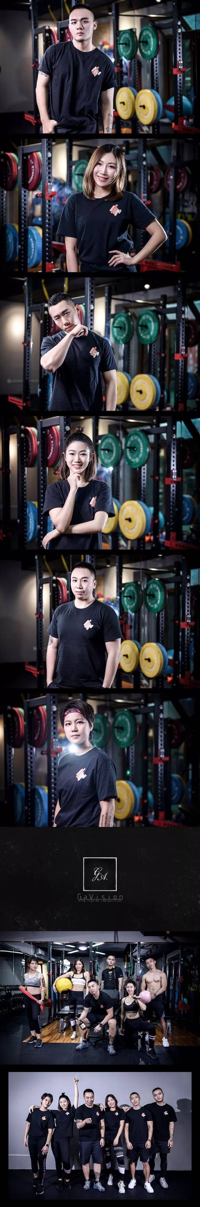 ga vision 健身教练形象照