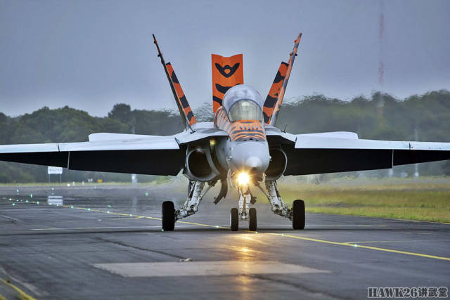 "虎斑大黄蜂"澳大利亚空军f/a-18战机即将转售加拿大