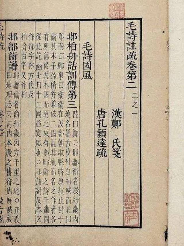 642年),孔颖达,王德昭,齐威等奉唐太宗诏命所作的《五经正义》之一,是