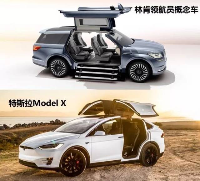 车就采用鸥翼门设计(不过量产版取消了),而我们现在看到特斯拉model x