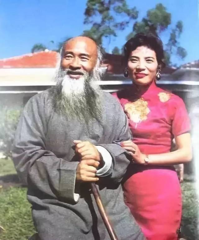 张大千与夫人徐雯波