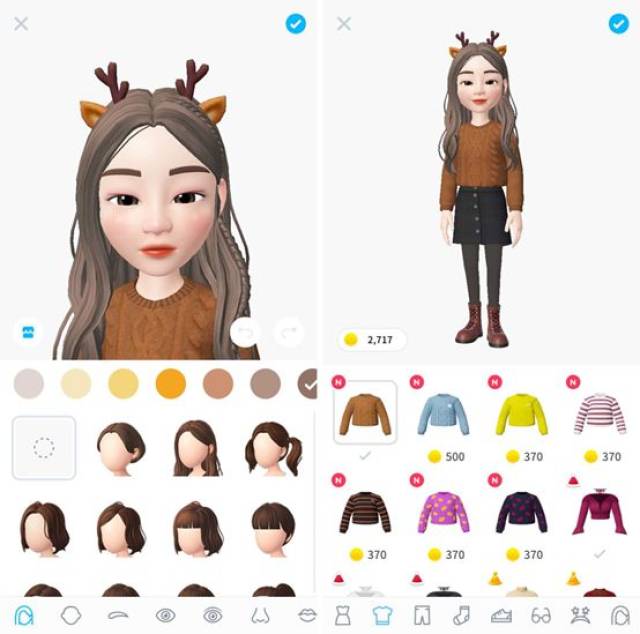 崽崽zepeto,少女心全用来捏脸了.